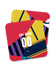 Coaster with the Arsenal 2014 Commemorative football shirt design by RIPA Football