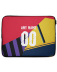 Laptop sleeve with the Arsenal 2014 Commemorative football shirt design by RIPA Football