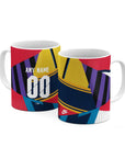 Mug with the Arsenal 2014 Commemorative football shirt design by RIPA Football