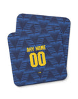 Coaster with the Arsenal 2026-27 Away football shirt design by RIPA Football