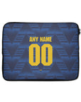 Laptop sleeve with the Arsenal 2026-27 Away football shirt design by RIPA Football