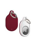 AirTag holder with the Roma 2016-17 Home football shirt design by RIPA Football