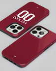 Phone case with the Roma 2016-17 Home football shirt design by RIPA Football