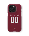 Phone case with the Roma 2016-17 Home football shirt design by RIPA Football
