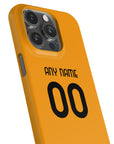 Phone case with the Roma 2025-26 Away football shirt design by RIPA Football