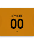 Mouse pad with the Roma 2025-26 Away football shirt design by RIPA Football