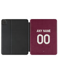 iPad case with the Aston Villa 2025-26 Home football shirt design by RIPA Football