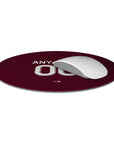 Mouse pad with the Aston Villa 2025-26 Home football shirt design by RIPA Football