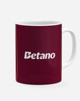 Mug with the Aston Villa 2025-26 Home football shirt design by RIPA Football