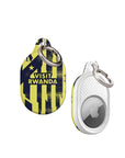 AirTag holder with the Atlético Madrid 2025-26 Prematch football shirt design by RIPA Football