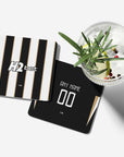 Coaster with the Atlético Mineiro 2026 Home football shirt design by RIPA Football