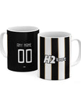 Mug with the Atlético Mineiro 2026 Home football shirt design by RIPA Football