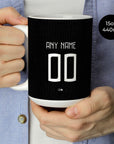 Mug with the Atlético Mineiro 2026 Home football shirt design by RIPA Football