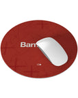 Mouse pad with the Bayer 04 Leverkusen 2024-25 Home football shirt design by RIPA Football