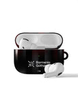 AirPods case with the Bayer 04 Leverkusen 2025-26 Home football shirt design by RIPA Football