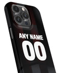 Phone case with the Bayer 04 Leverkusen 2025-26 Home football shirt design by RIPA Football