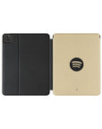 iPad case with the Barcelona 2025-26 Away football shirt design by RIPA Football