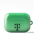 AirPods case with the Bayern Munich 2025-26 Goalkeeper football shirt design by RIPA Football