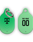 AirTag holder with the Bayern Munich 2025-26 Goalkeeper football shirt design by RIPA Football