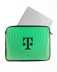 Laptop sleeve with the Bayern Munich 2025-26 Goalkeeper football shirt design by RIPA Football