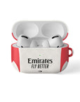 AirPods case with the Benfica 2025-26 Away football shirt design by RIPA Football