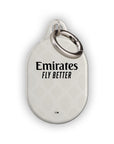 AirTag holder with the Benfica 2025-26 Away football shirt design by RIPA Football