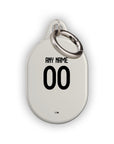 AirTag holder with the Benfica 2025-26 Away football shirt design by RIPA Football