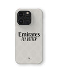 Phone case with the Benfica 2025-26 Away football shirt design by RIPA Football