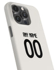 Phone case with the Benfica 2025-26 Away football shirt design by RIPA Football
