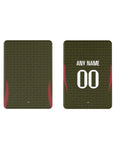 iPad case with the Besiktas 2024-25 Fourth football shirt design by RIPA Football