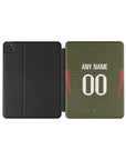 iPad case with the Besiktas 2024-25 Fourth football shirt design by RIPA Football