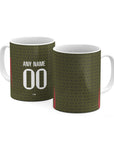 Mug with the Besiktas 2024-25 Fourth football shirt design by RIPA Football