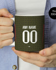 Mug with the Besiktas 2024-25 Fourth football shirt design by RIPA Football