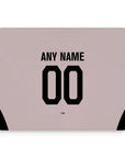 Mouse pad with the Boca Juniors 2026 Goalkeeper football shirt design by RIPA Football