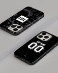 Phone case with the Borussia Dortmund 2023-24 Away football shirt design by RIPA Football