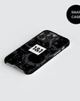 Phone case with the Borussia Dortmund 2023-24 Away football shirt design by RIPA Football