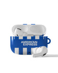 AirPods case with the Brighton 2025-26 Home football shirt design by RIPA Football
