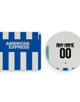 Mouse pad with the Brighton 2025-26 Home football shirt design by RIPA Football