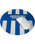 Mouse pad with the Brighton 2025-26 Home football shirt design by RIPA Football