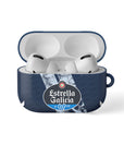AirPods case with the Celta Vigo 2025-26 Away football shirt design by RIPA Football