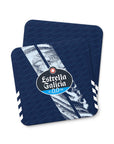 Coaster with the Celta Vigo 2025-26 Away football shirt design by RIPA Football