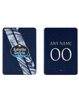 iPad case with the Celta Vigo 2025-26 Away football shirt design by RIPA Football