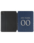 iPad case with the Celta Vigo 2025-26 Away football shirt design by RIPA Football