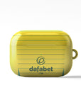 AirPods case with the Celtic 2024-25 Away football shirt design by RIPA Football