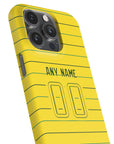 Phone case with the Celtic 2024-25 Away football shirt design by RIPA Football