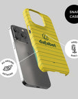 Phone case with the Celtic 2024-25 Away football shirt design by RIPA Football