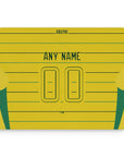 Mouse pad with the Celtic 2024-25 Away football shirt design by RIPA Football
