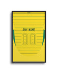 Print with the Celtic 2024-25 Away football shirt design by RIPA Football
