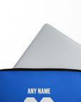 Laptop sleeve with the Chelsea 2011-12 Home football shirt design by RIPA Football