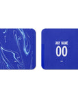 Coaster with the Chelsea 2024-25 Home football shirt design by RIPA Football